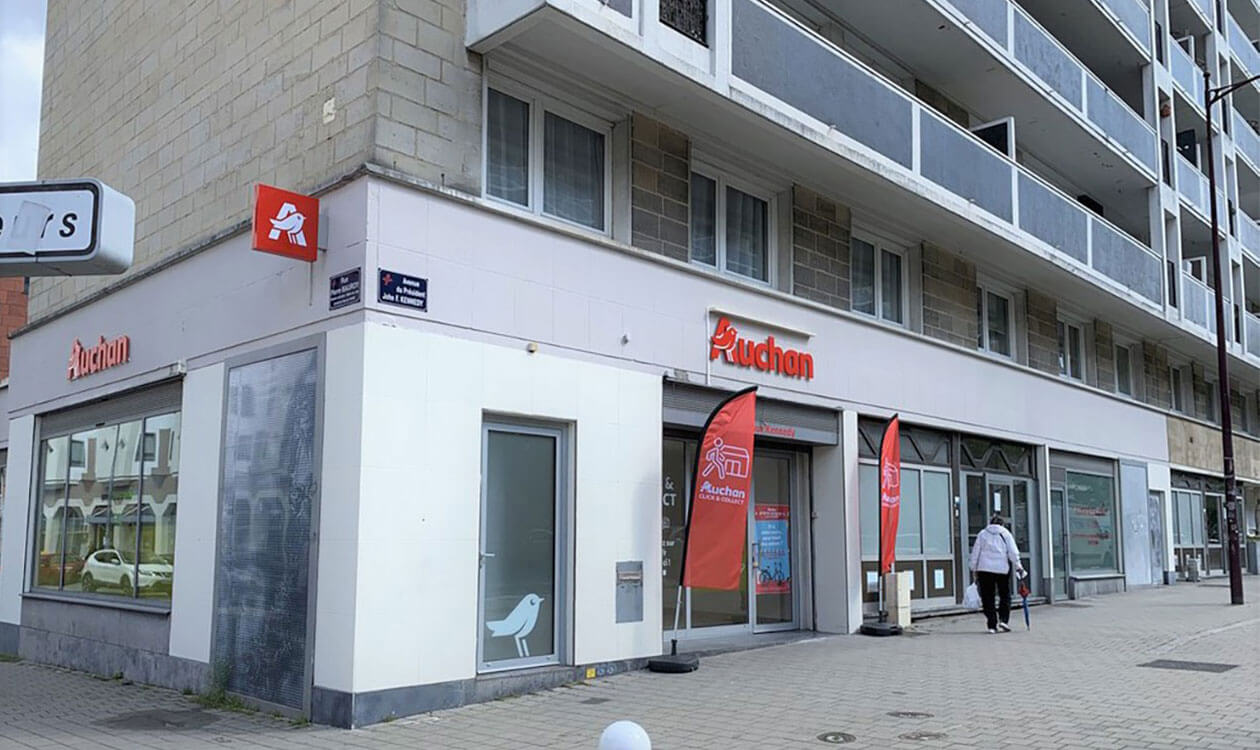 Communiqué de presse - Arrow installe le 9ème Auchan piétons de Lille