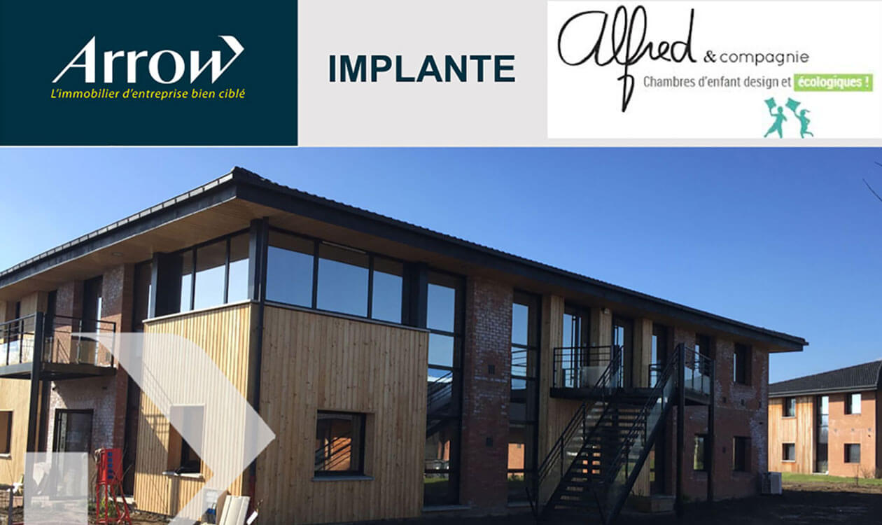 La société Alfred & Compagnie vient d 'acquérir ses nouveaux locaux à Villeneuve d'Ascq