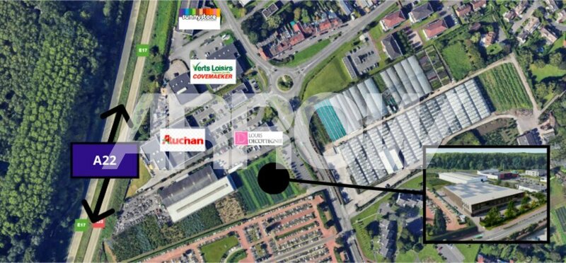 Local commercial à louer MOUVAUX 3